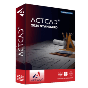 ActCAD 2026 Standard 14pv kokeiluversio